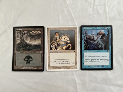 1993-2000 (3) Magic The Gathering Cards “DeckMaster” | eBay