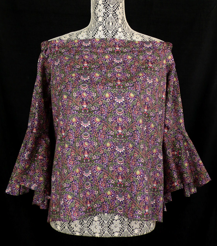 Blouse Manches Cloche ANTONIO MELANI ELIZABETH – Neuf Avec étiquettes, Taille US L