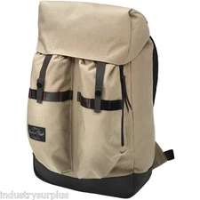 Sons Of Trade Surveyor Canvas Backpack In Sandstone, Laptop Compartment