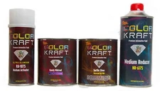 Color Kraft Nightshade All-In-1 Midcoat Kandy QUART KIT w/Silver Basecoat 