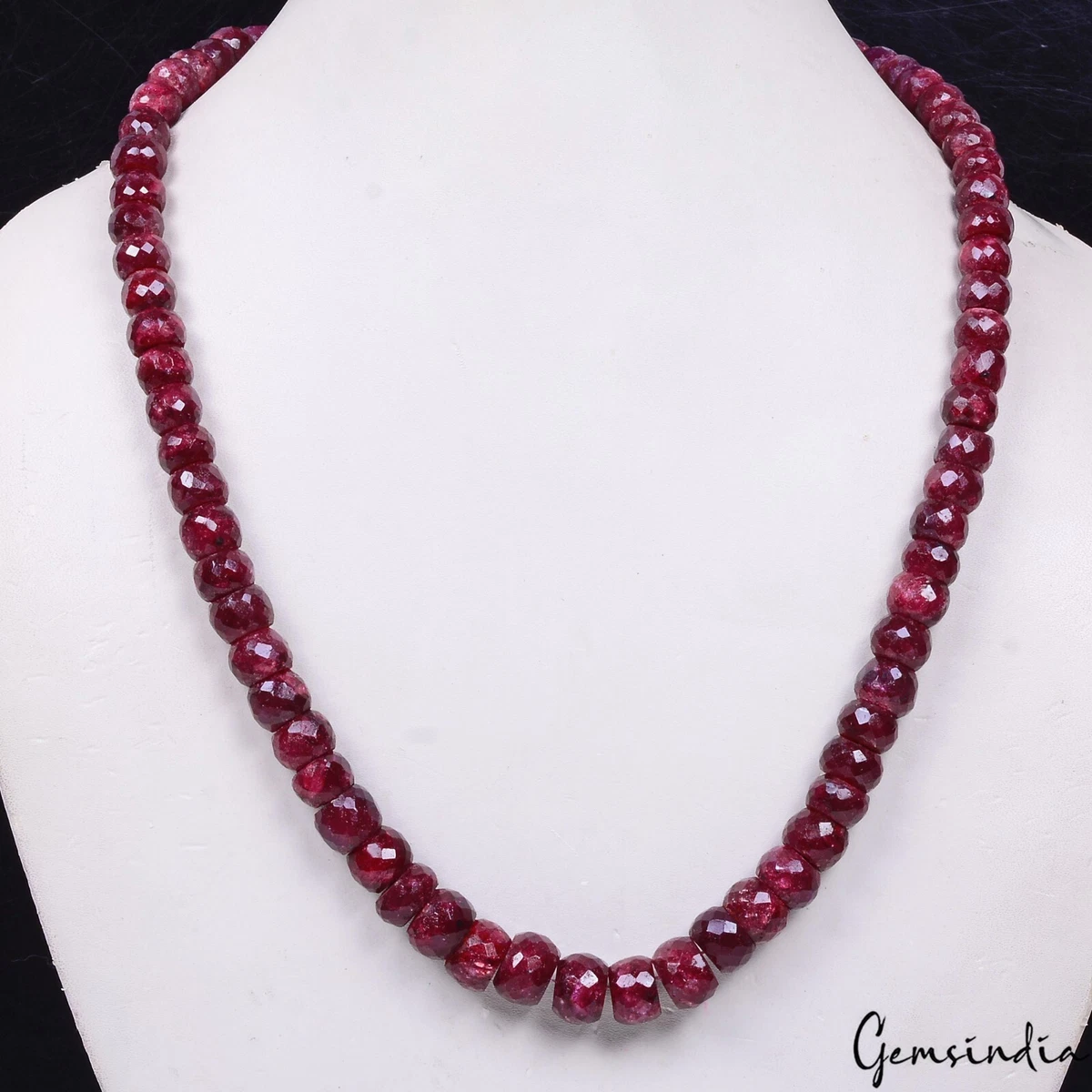 pendentif métal argenté cœur rouge émaillé et strass