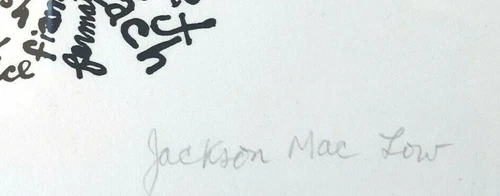 MacLow Jackson - VOCABULARY (1968-1980)opera numerata firmata dall'autore FLUXUS - Foto 2 di 2