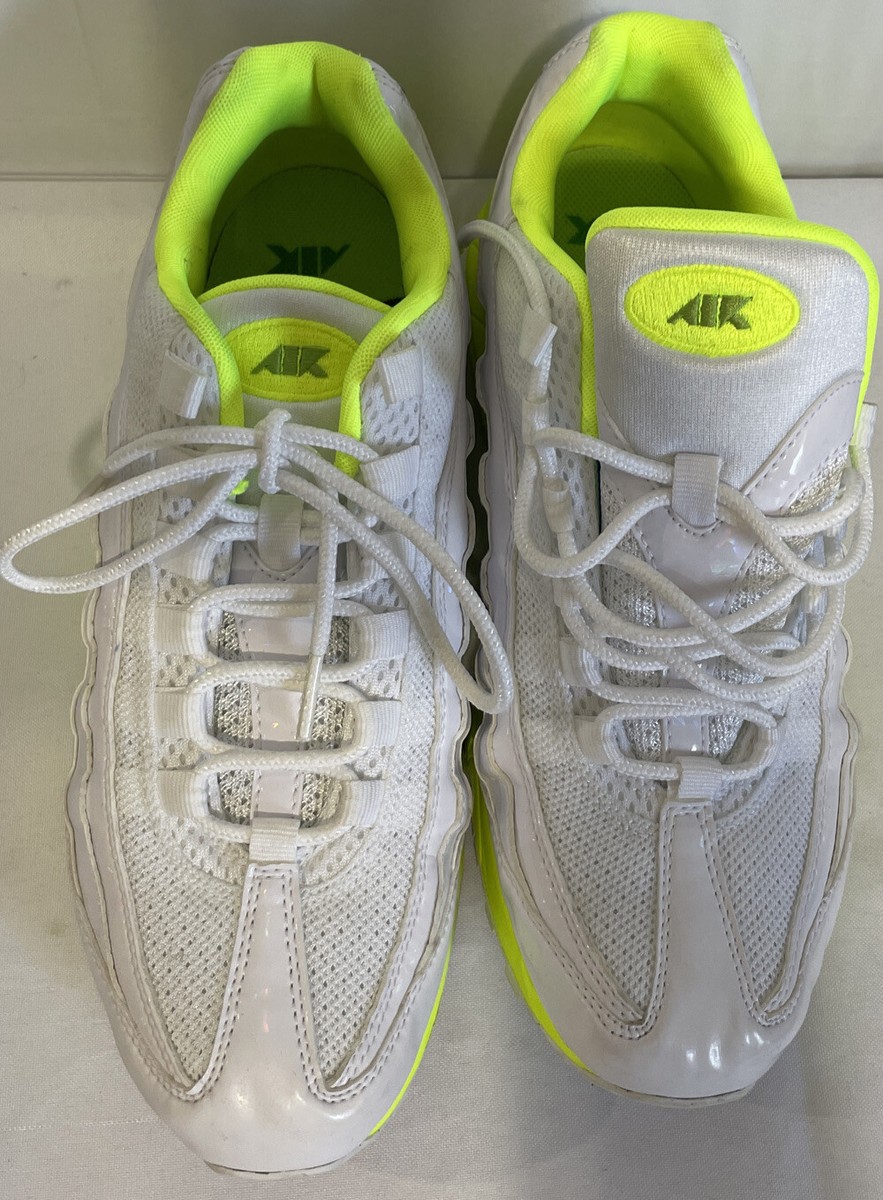 Nike Air Max 95 Women's Size 9 Neon Yellow and White 336620