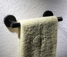9" Towel Bar Bath Hardware Accessories SUS304 Towel Rack Wall Mounted Towel Ring
