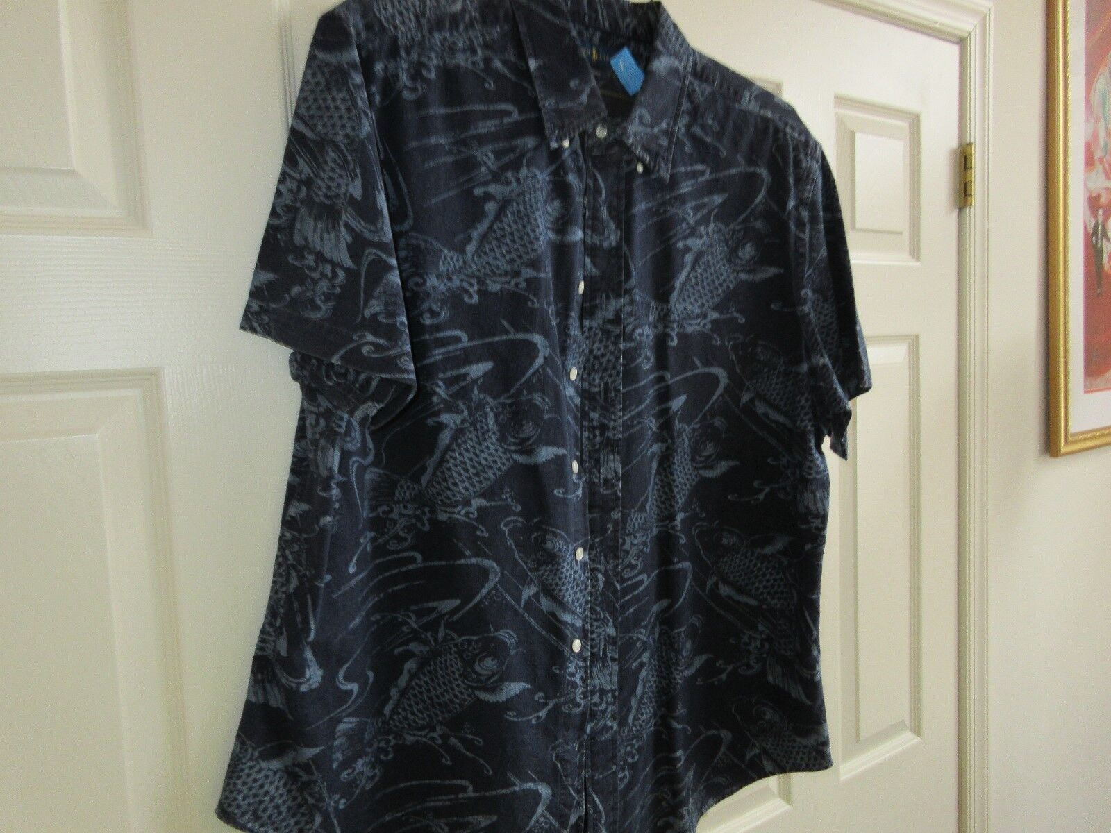 Ralph Lauren , Men's Short Sleeve Shirt , XXL, Slim Fit Ralph Lauren , Men's Short Sleeve Shirt , XXL, Slim Fit