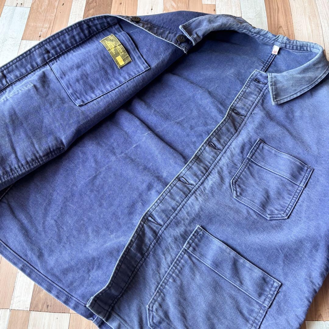 50S 60S Le Mont St Michel Moleskin Jacket 48 | eBay