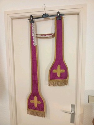 Priesterstola 18. Jahrhundert sehr guter Zustand