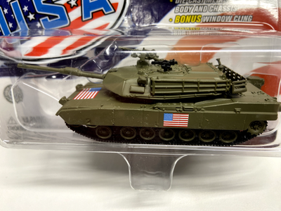 M1A1 ABRAMS TANK 2003 JOHNNY LIGHTNING AMERICAN GLORY 1:64