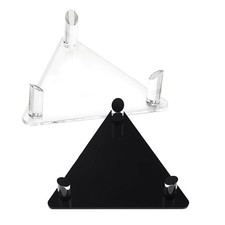 Présentoirs en acrylique lot de 2 supports triangulaires parfaits pour les coll