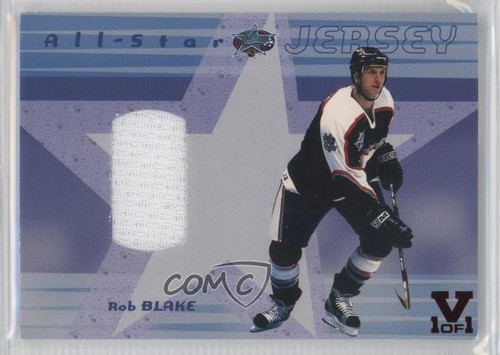 2001-02 ITG Be A Player Memorabilia All-Star Jersey Vault Ruby 1/1 Rob Blake 2a8