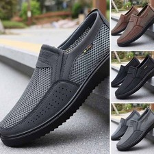 2026 MENS MEMORY FOAM SLIPPERS INDOOR SLIP ON MOCCASINS SHOES PUMPS SIZE