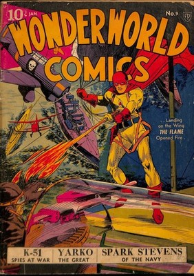 Wonderworld Comics #9 - Jan 1940 Poor missing cover and 3/4,5/6,59/60,61/62 RARE