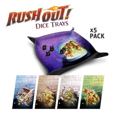 + Sit Down + Rush Out Dice Trays (5 Pack)