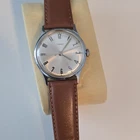 Running Timex Vintage Manual Wind Mechanical w/ Arabic hour markers