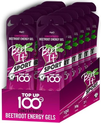 Beet-It Sport Concentrated Energy Gel Top Up 100 43g - 12er Pack