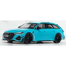 Solido 1/43 Audi ABT RS6-R 2021 Blue Diecast Model Car