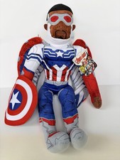 Marvel Avengers Capitán América Sam Wilson Muñeco de Peluche 27” Almohada Amigo Nuevo