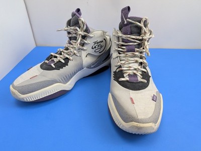 Nike Air Deldon Together We Fly Basketball Shoes Gray Size 12.5 DM4094-100
