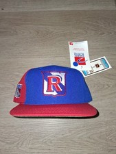 90s New York Rangers Alternate Logo NHL Back Script Sports Specialities Snapback