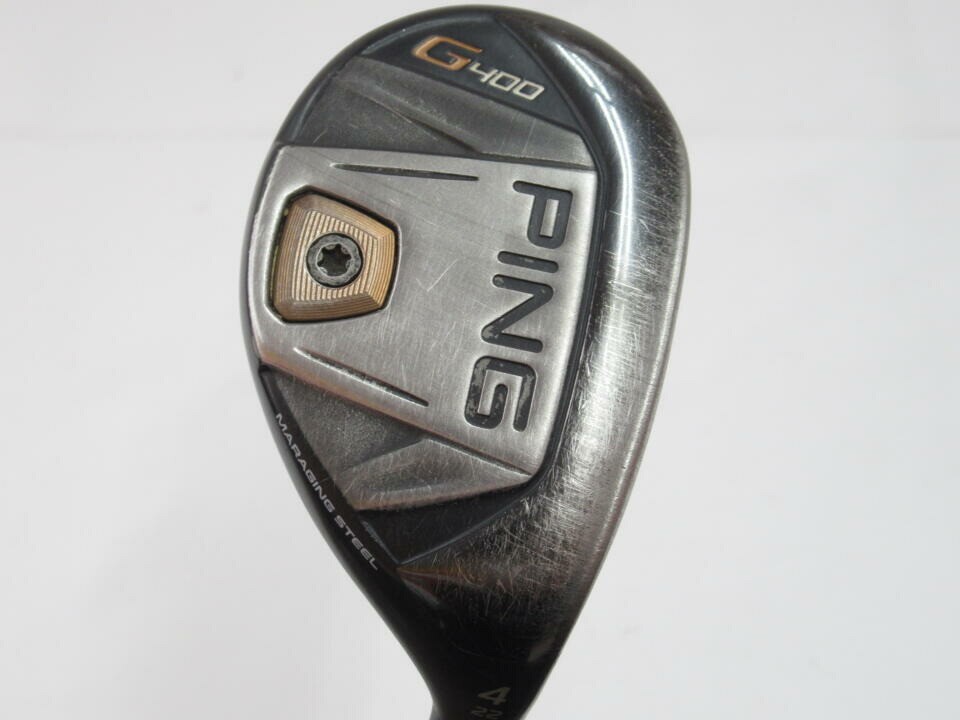 ping G400 22度　4U 173/85 flex S ヘッドカバー付 Ping G400 Utility 22° Flex .75 inch Head cover TOUR 173-85