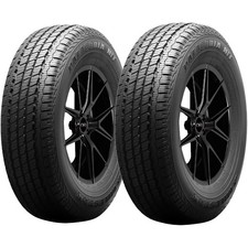 Qty 2 Lt24575r16 Milestar Patagonia Ht 120q Load Range E Black Wall Tires