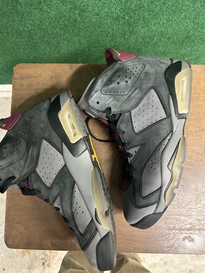 Nike Air Jordan 6 Burdeos para hombre talla 9 CT8529-063 Foto 3 de 4
