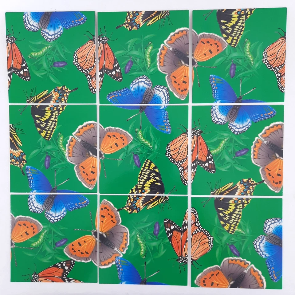 B. Dazzle Scramble Squares Butterflies Challenging Puzzle w/ Original Packaging - Image 2 of 4