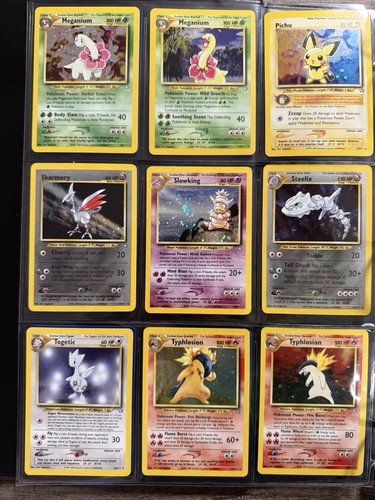 Pokemon WOTC Neo Genesis Complete Set 111/111 - Picture 2 of 14