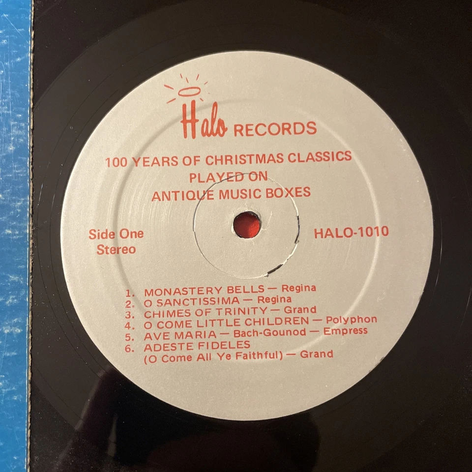 100 Years Of Great Christmas Classics Played On Antique Music Boxes LP Halo VG+ - Image 3 of 4
