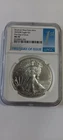 2025 (W) 1$ Silver Eagle NGC MS70 1st. Day issue, 0.999 silver Cert#8333825-226