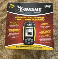 Swami 4000 Golf GPS by Izzo with Accessories - Tested and Working