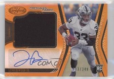 2020 Certified Freshman Fabric Signatures Mirror Orange Lynn Bowden Jr Auto i4p