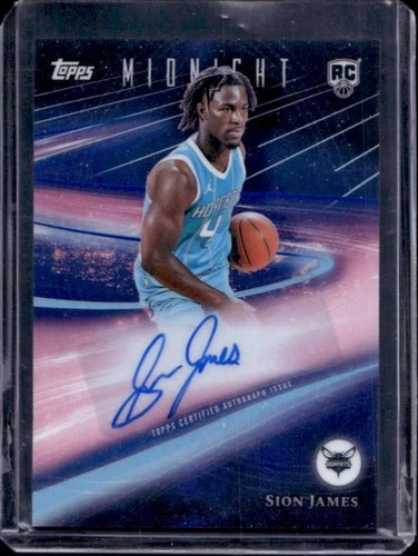 2025 Topps Signature Sion James Base (RAW)