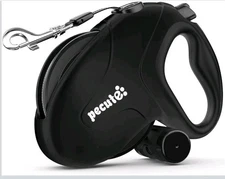 Pecute 32ft Retractable LargeDog Leash w Reflective Strips 360° Tangle-Free