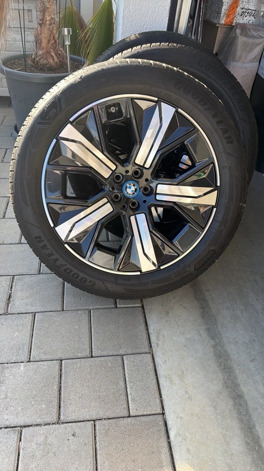 Original BMW iX xDrive50,21Zoll Felgen 5A02654 Winterreifen 255 50R21 TOP - Bild 3 von 4