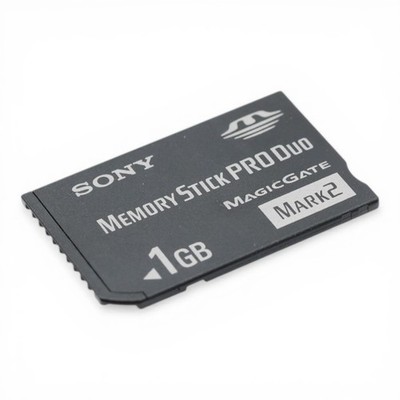Sony Memory Stick Pro Duo Magicgate Mark 2 Speicherkarte Speichermedium 1 GB 1GB