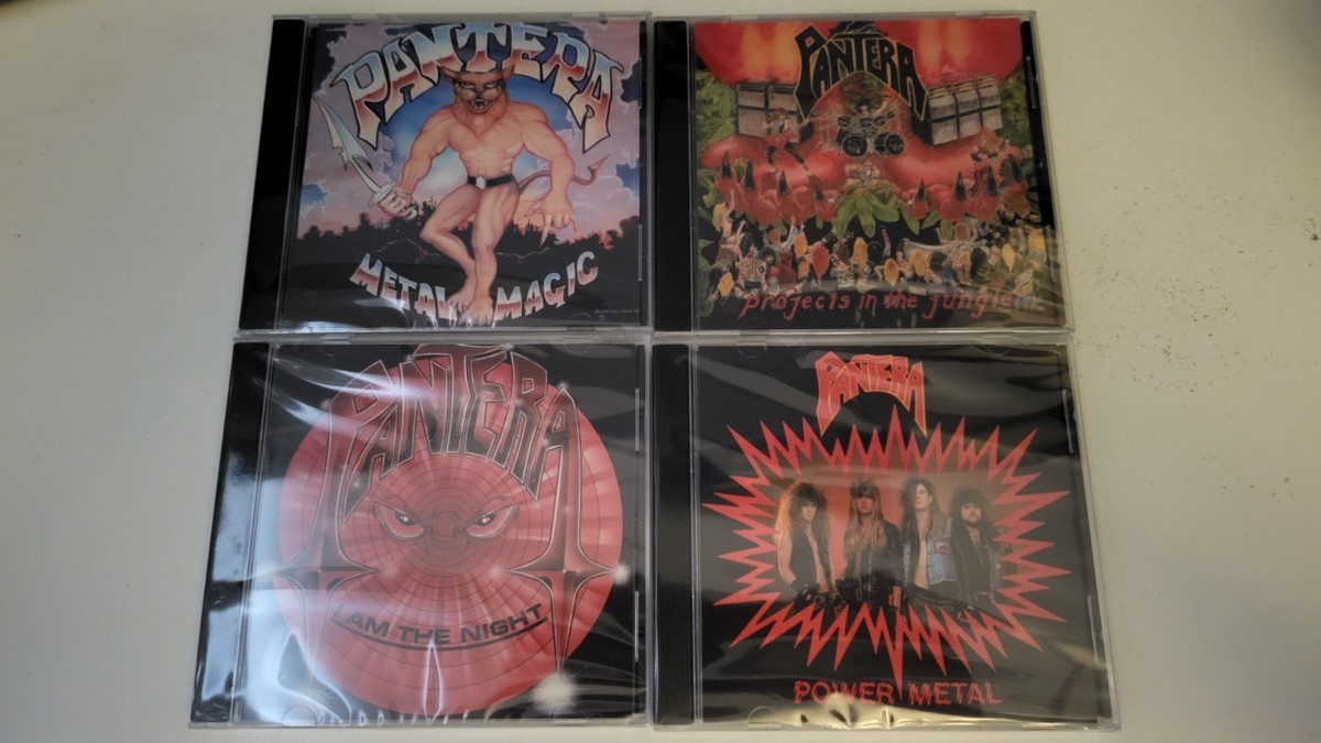 Pantera - 4CD - Metal Magic - Projects Jungle - I Am The Night