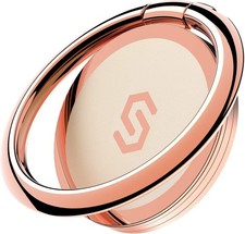 Syncwire Cell Phone Ring Holder Stand, 360 Degree Rotation 1 Pack, Rose Gold