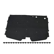 Hood Insulation Pad 1/2" with Clips Compatible with Chevy GMC C1500 C2500 C35...
