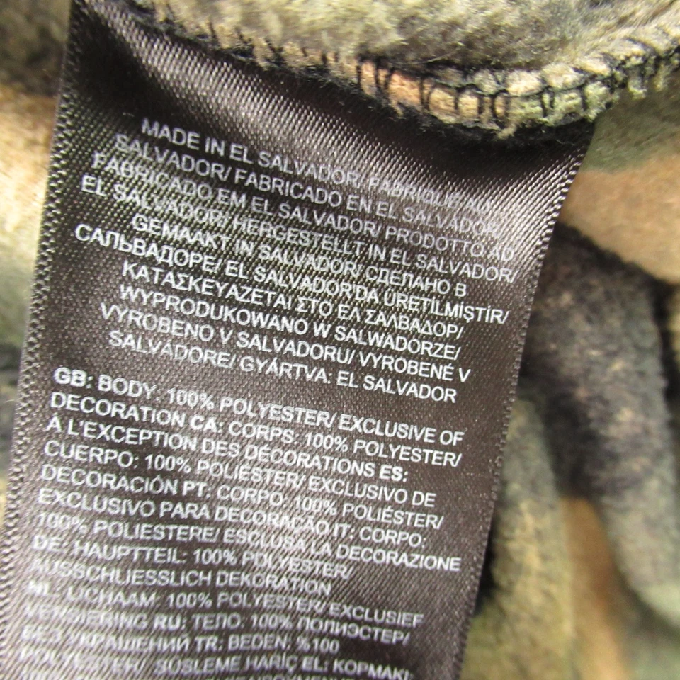 North Face Jacket Boys Large 12 Long Sleeve Full Zip Pockets Fleece - Image 4 of 4