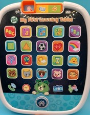 LeapFrog My First Learning Tablet Scout Green. Tested.. WORKS GREAT