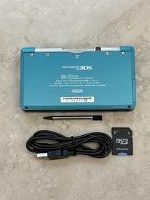 Nintendo 3DS Console Blue Edition With Charger US SELLER Near Mint