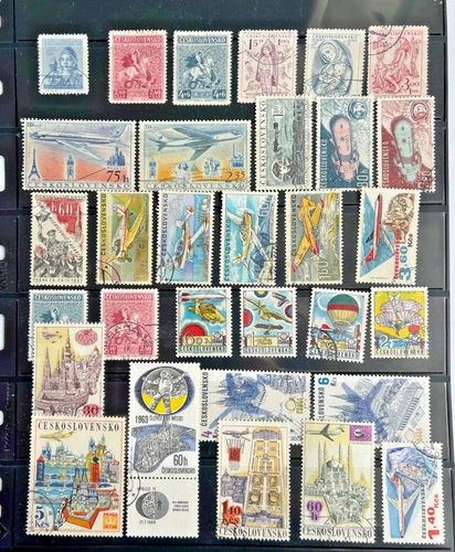CZECHOSLOVAKIA, Select Lot of 31 Used Stamps,  Back of the Book, Great $$$ cz14