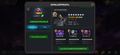 MCOC Account - Marvel Contest of Champions, 26 7*R4