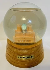 San Francisco Museum of Modern Art FOG DOME Globe 1997 SFMOMA Building Souvenir