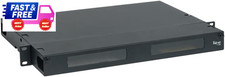 1U Fiber Optic Rack Enclosure 3-Slot LGX Fits...