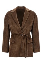 BRUNELLO CUCINELLI Brown Velvet Blazer Jacket New  Authentic