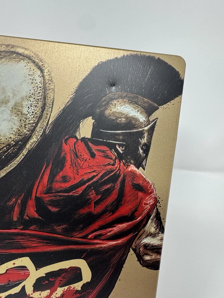 300 (4K UHD + Blu-ray, 2006) Limited Edition Steelbook DIGITAL CODE UNUSED - Image 2 of 4