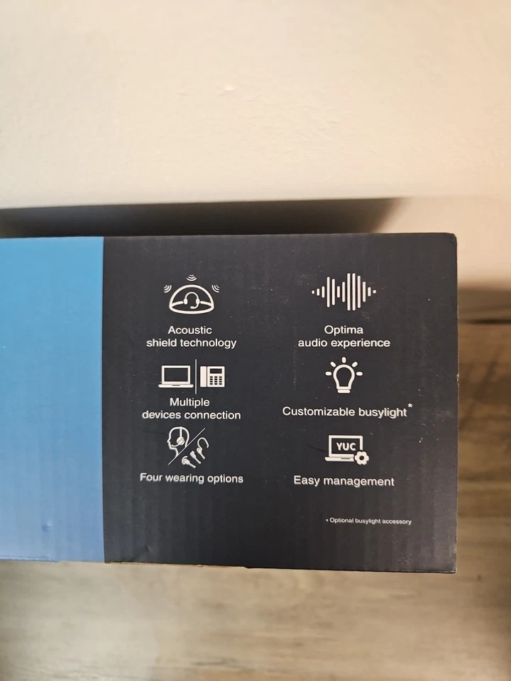Yealink Wireless DECT Headset WH63 Teams Open Box - Image 2 of 3