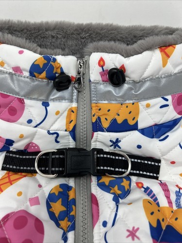 Waterproof Dog Vest/Coat-Winter Pet Fleece Inner Padded Puffer NEW Birthday! 831 - Picture 3 of 14
